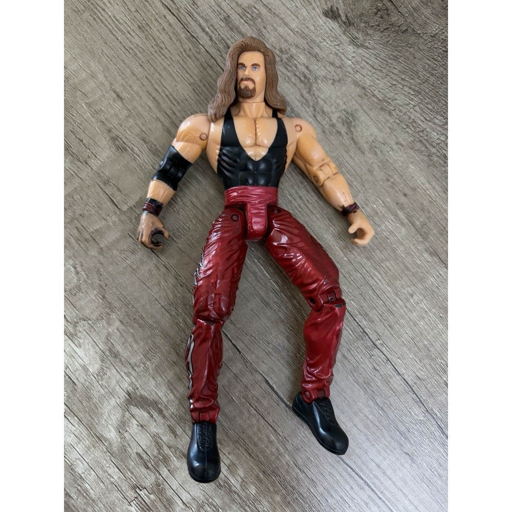 Vintage WCW NWO ToyBiz ROAD WILD WRESTLERS KEVIN NASH Figure 1999 7"